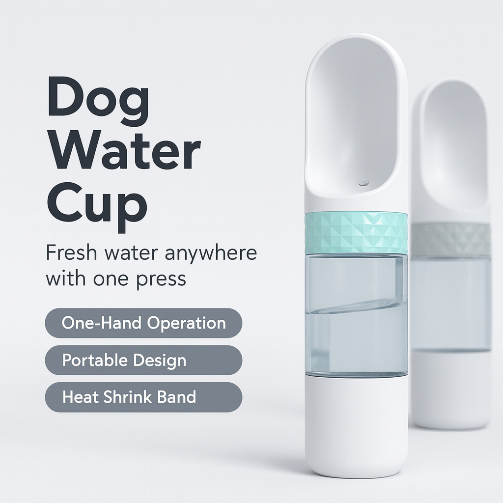 Keep Your Dog Hydrated Anywhere Easily